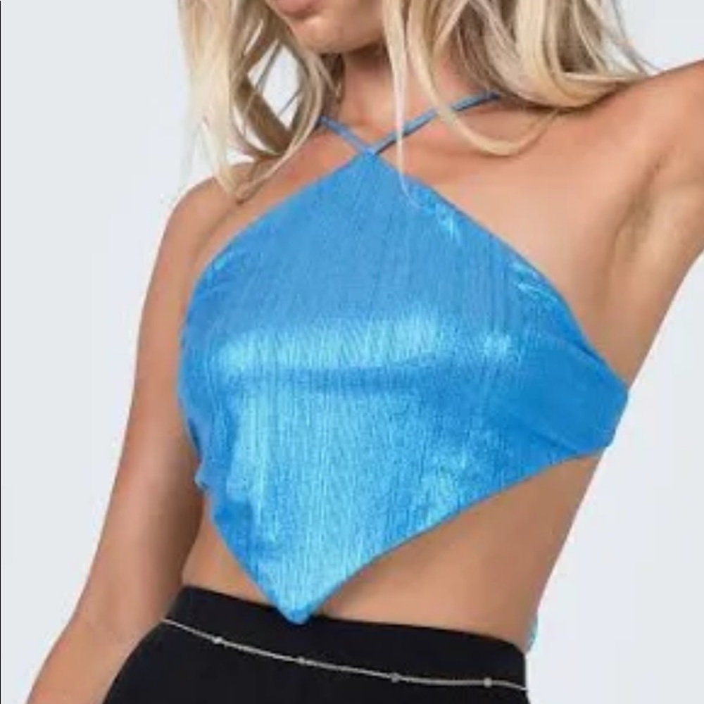 jensen top blue from princess polly